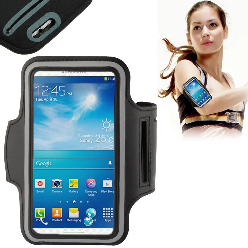 Armband Professional Cover Neoprene Waterproof Wraparound Sport with Buckle for Jinga Neon (2019) - Black