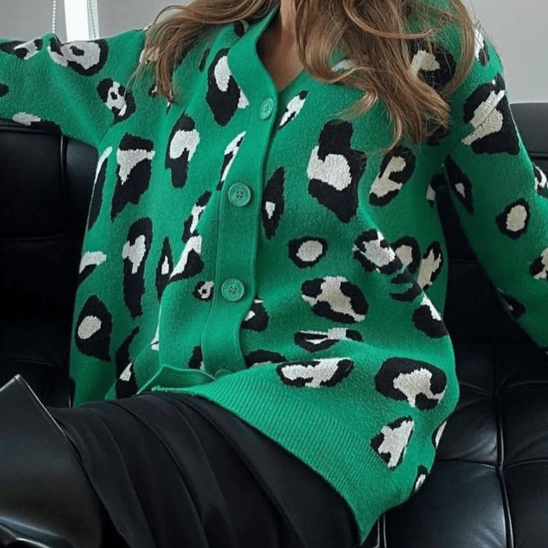Beaumont Cardigan | Trendy farbiger warmer Strick-Cardigan mit Knöpfen für Damen