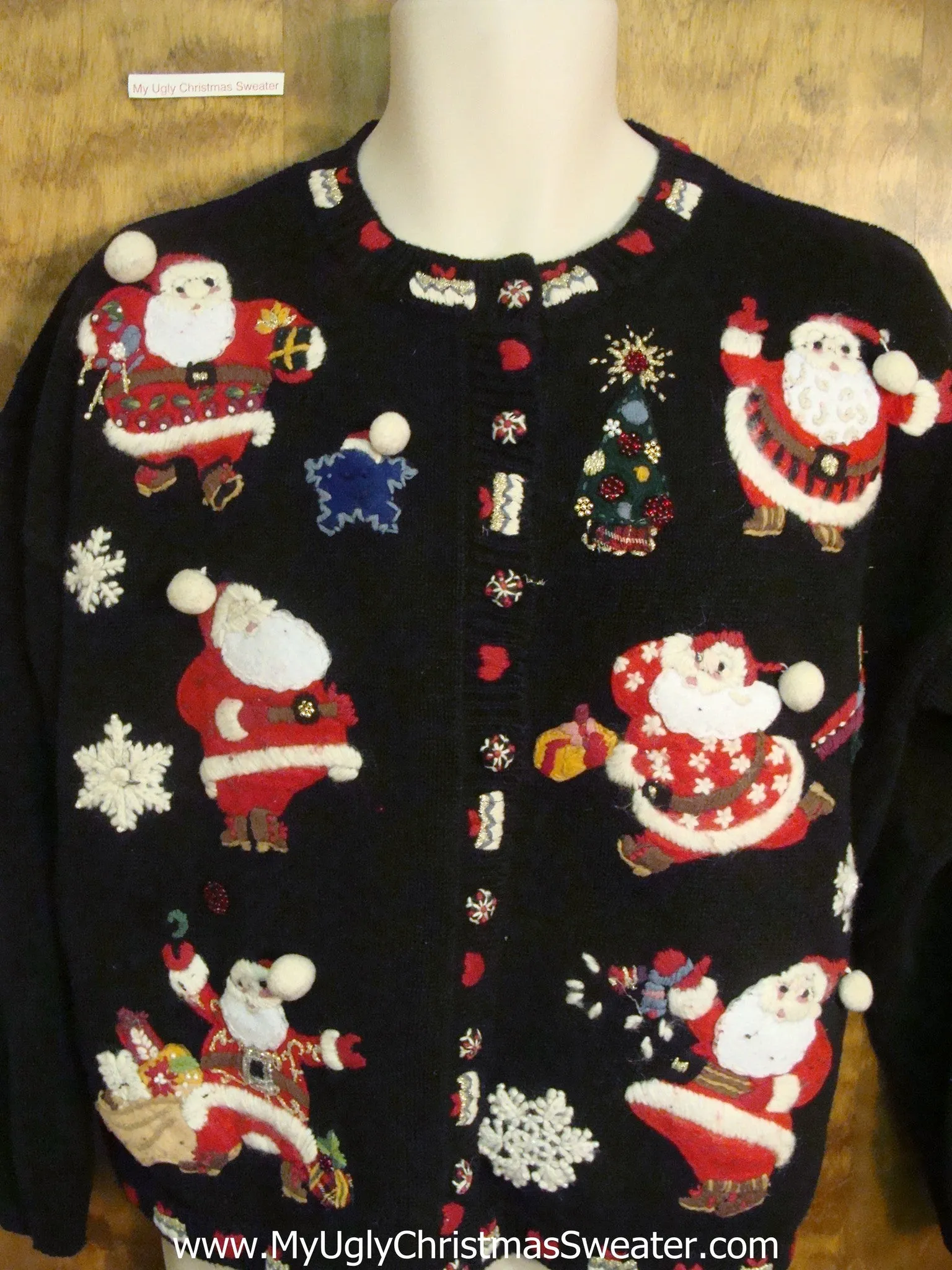 Jolly Santa Ugly Christmas Jumper