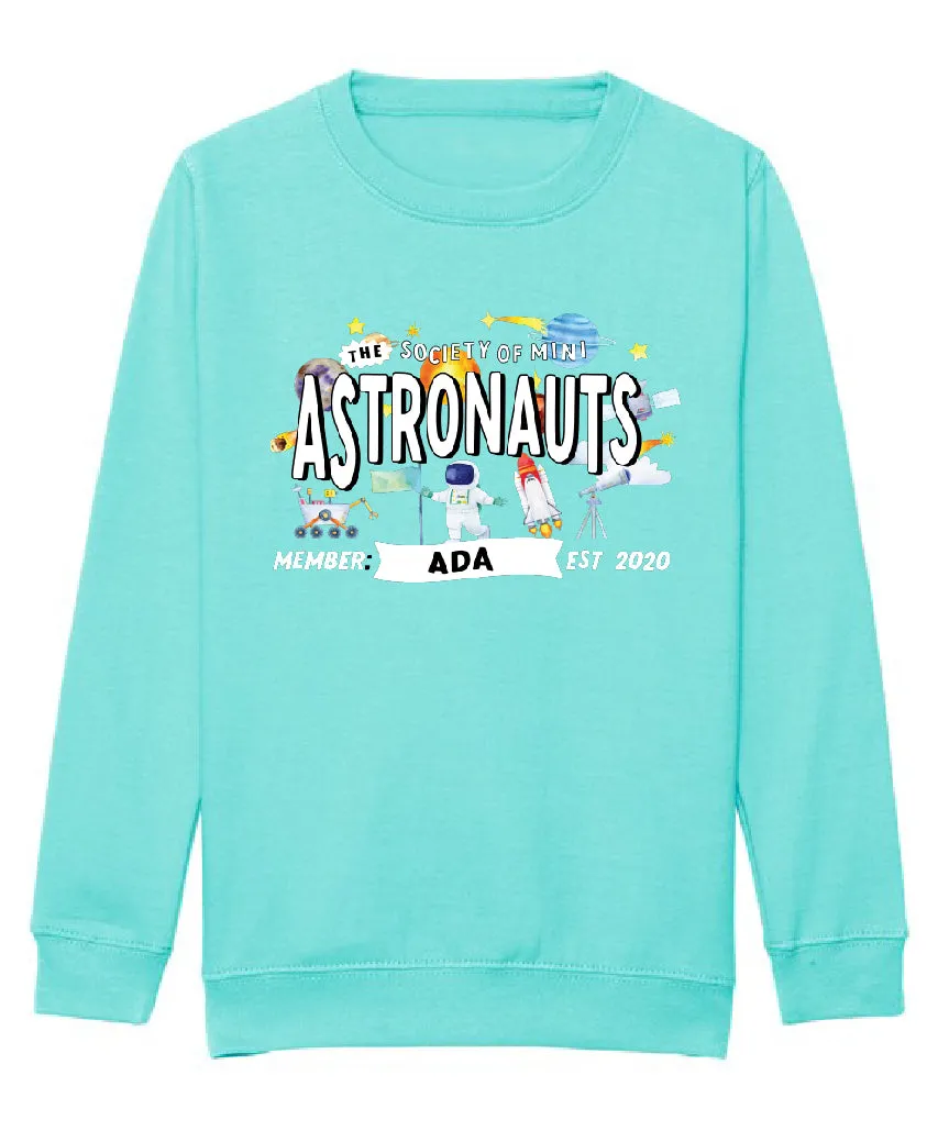 Mini Dreams astronaut kids (personalised) sweater