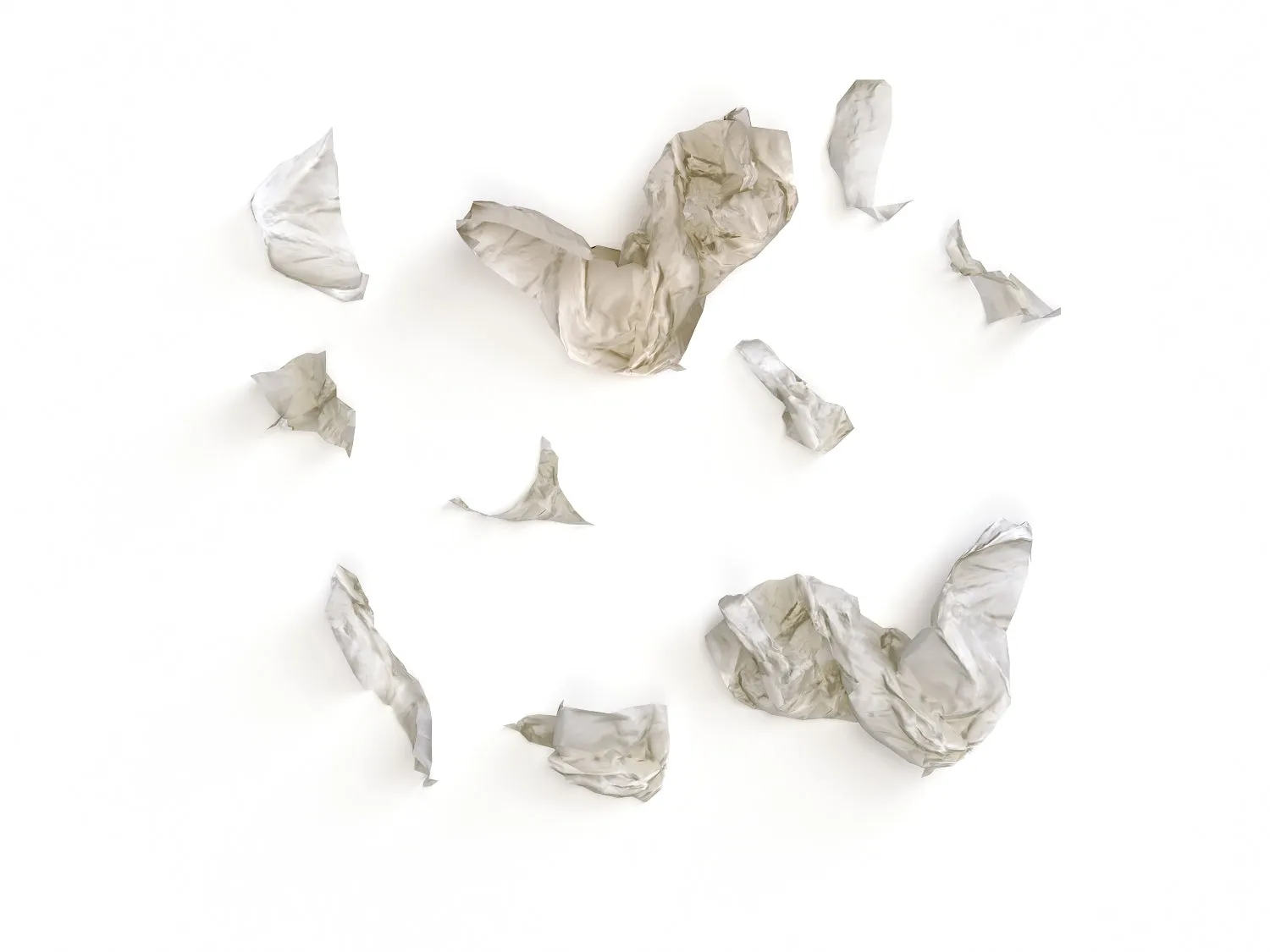 Paper Debris Set