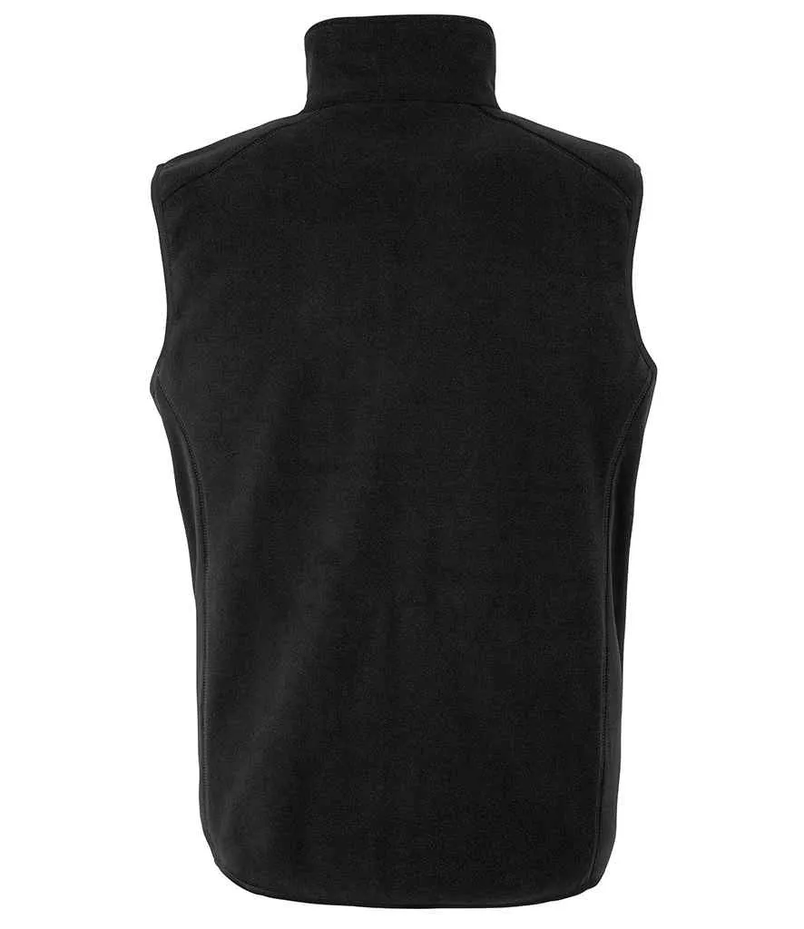 Result Genuine Recycled Polarthermic Fleece Bodywarmer | Black
