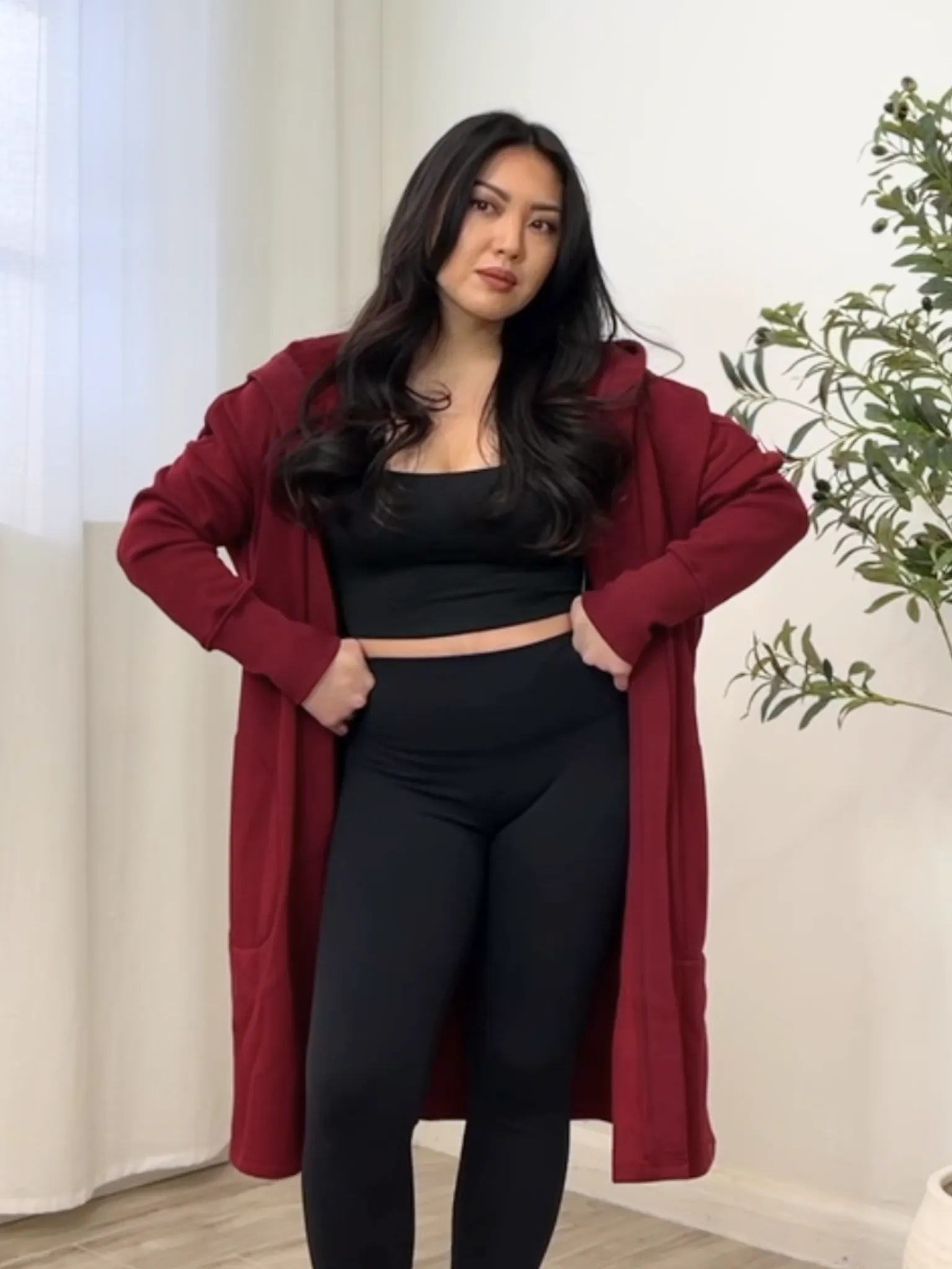 Sammy Fleece Long Cardigan