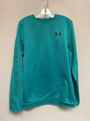 Under Armour Size 12 Turquoise Polyester Big Boys T-Shirts