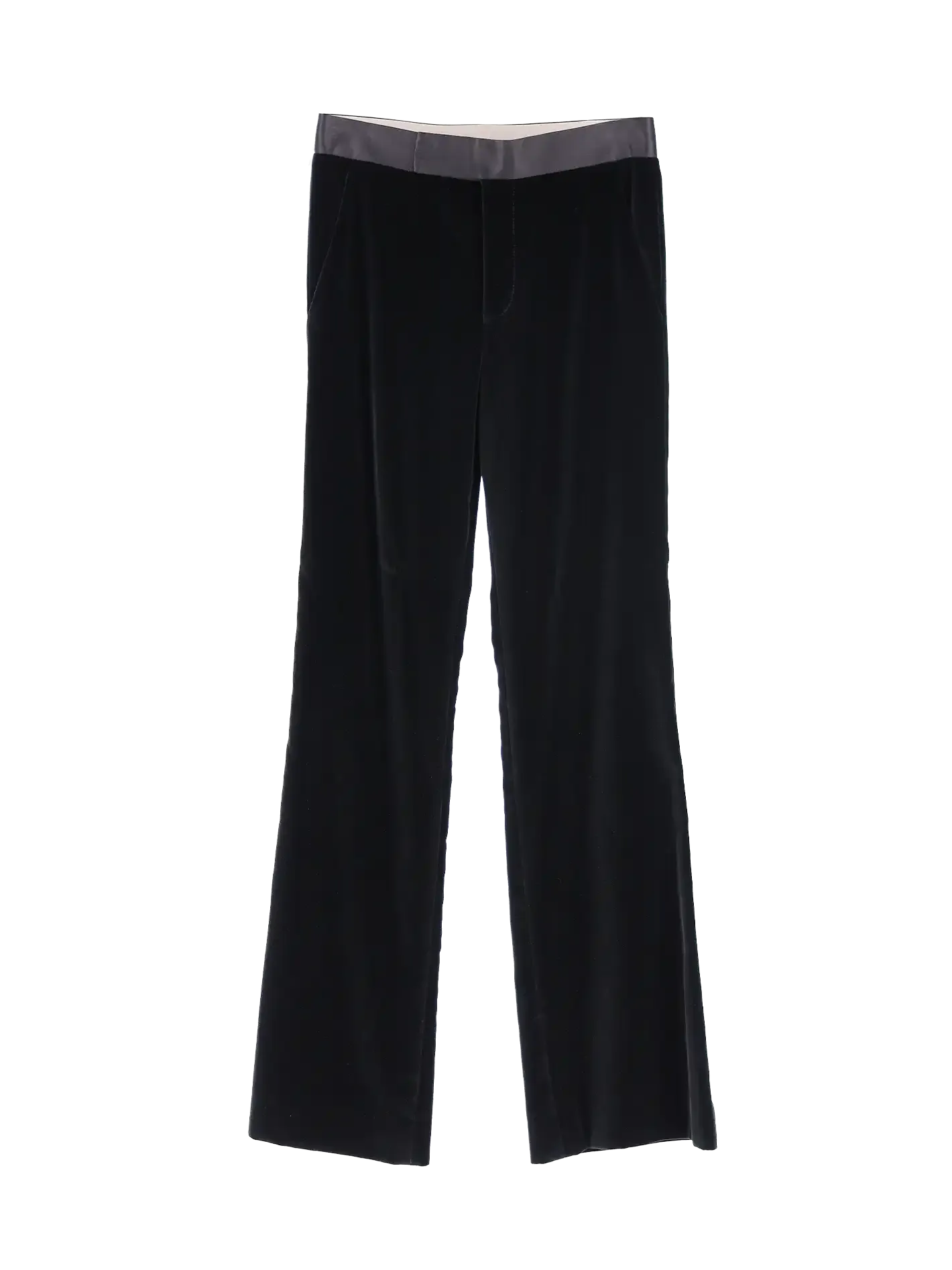 velvet suit trousers